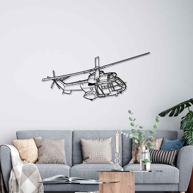 Oryx Angle Silhouette Metal Wall Art