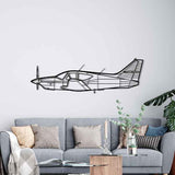 Commander 114A Silhouette Metal Wall Art