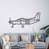 Kodiak 100 Silhouette Metal Wall Art