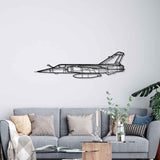 Mirage F1 Silhouette Metal Wall Art