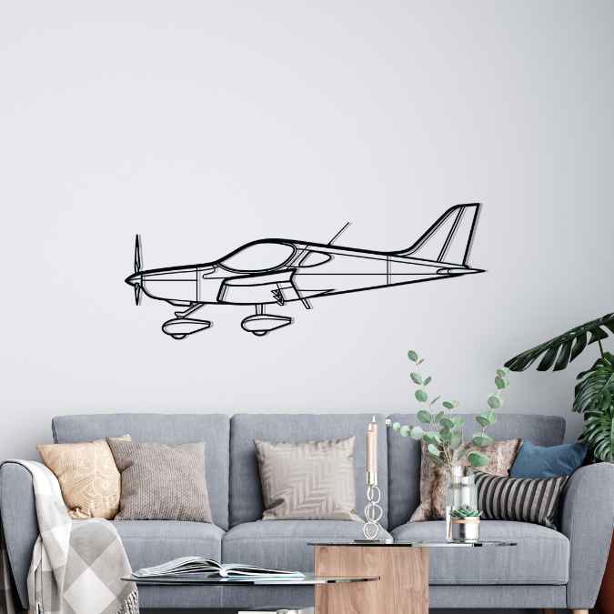 B23 Silhouette Metal Wall Art