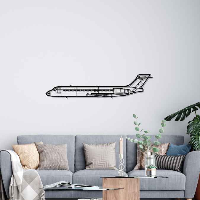 717 Silhouette Metal Wall Art