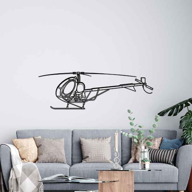 S300 Silhouette Metal Wall Art