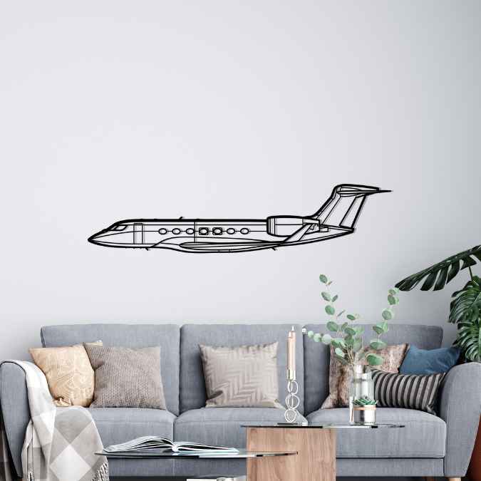 G600 Silhouette Metal Wall Art