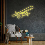 Super Cub Angle Neon Silhouette