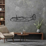 C-2a Greyhound Silhouette Metal Wall Art