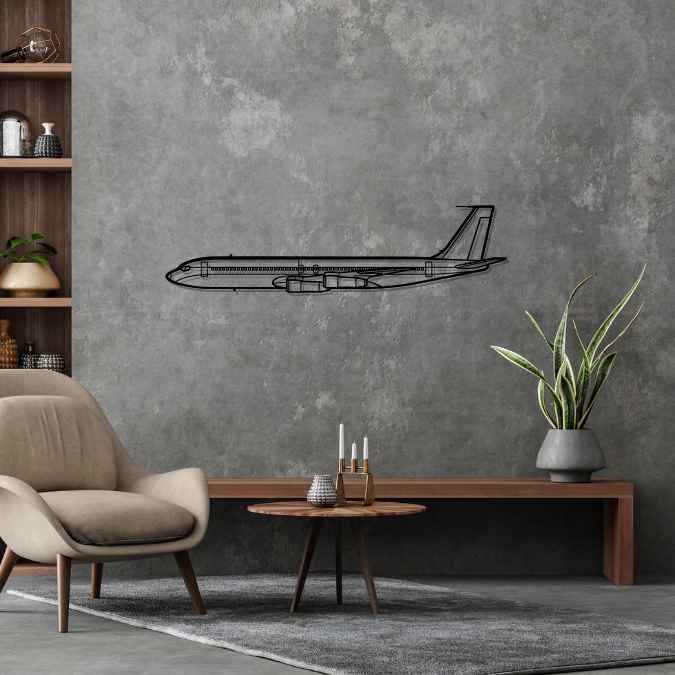 707 Silhouette Metal Wall Art