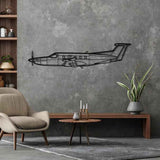 PC-12 NGX Silhouette Metal Wall Art