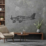 Turbo Dakota PA-28-201T 1979 Silhouette Metal Wall Art