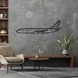 P-8A Poseidon Silhouette Metal Wall Art