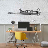 Turbo Arrow 3 Angle Silhouette Metal Wall Art