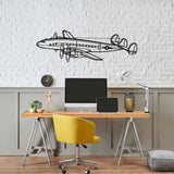 C-121A Constellation Angle Silhouette Metal Wall Art