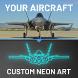 Your Custom Angle Neon Silhouette