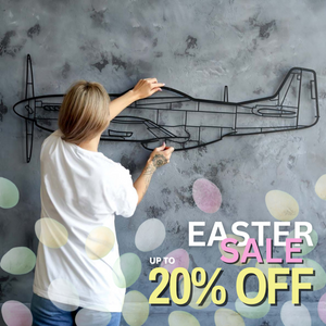 Aircraft Vibes Aircraft Metal Wall Art aircraftvibes