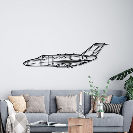 Citation Mustang Silhouette Metal Wall Art