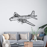 CP-107 Argus Angle Silhouette Metal Wall Art