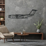 A400M Atlas Silhouette Metal Wall Art