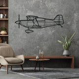 Pitts S2-C Silhouette Metal Wall Art