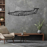 U-28A Draco Silhouette Metal Wall Art