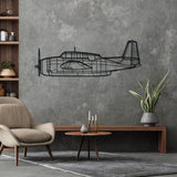 TBM-3N Silhouette Metal Wall Art