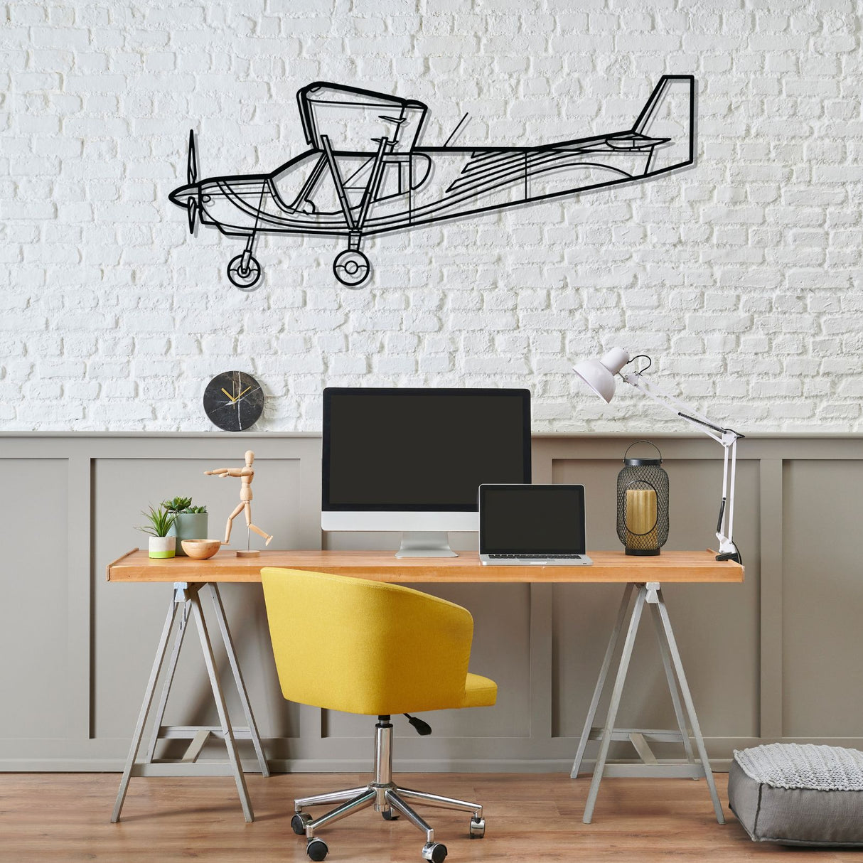 STOL CH 750 Silhouette Metal Wall Art