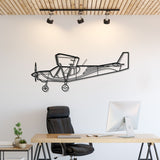 STOL CH 750 Silhouette Metal Wall Art