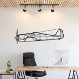 FW190A Silhouette Metal Wall Art