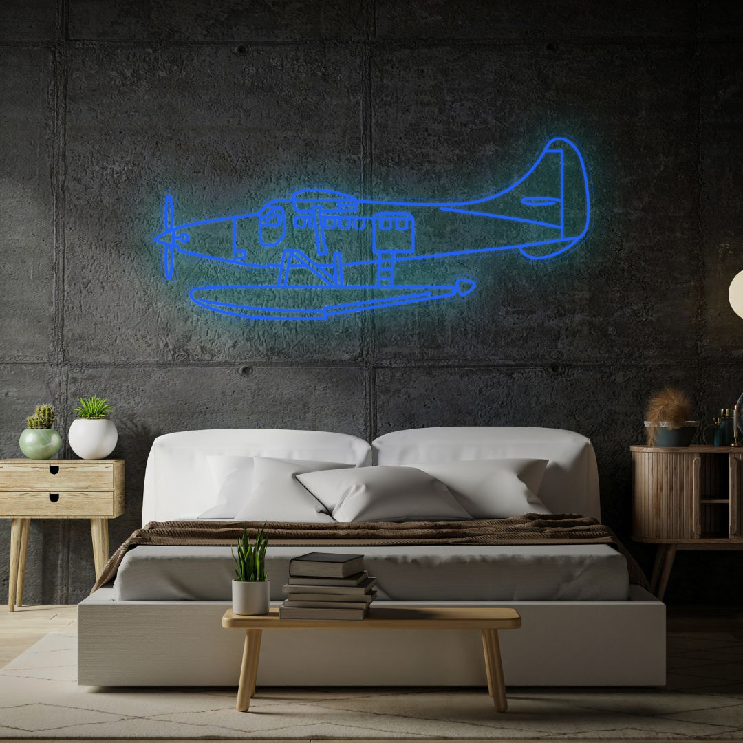 DHC-3T Neon Silhouette