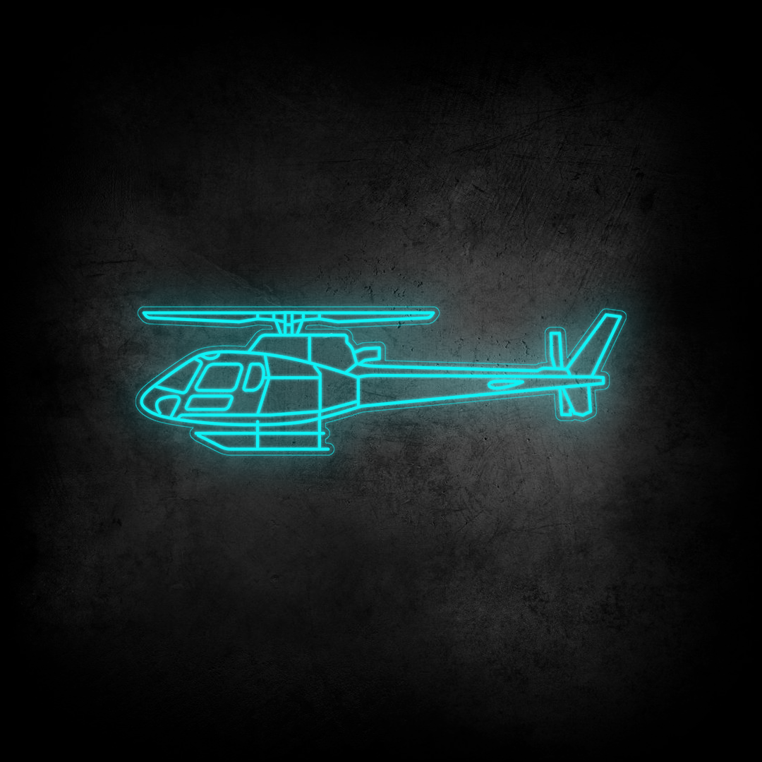 AS 350 B3 Neon Silhouette