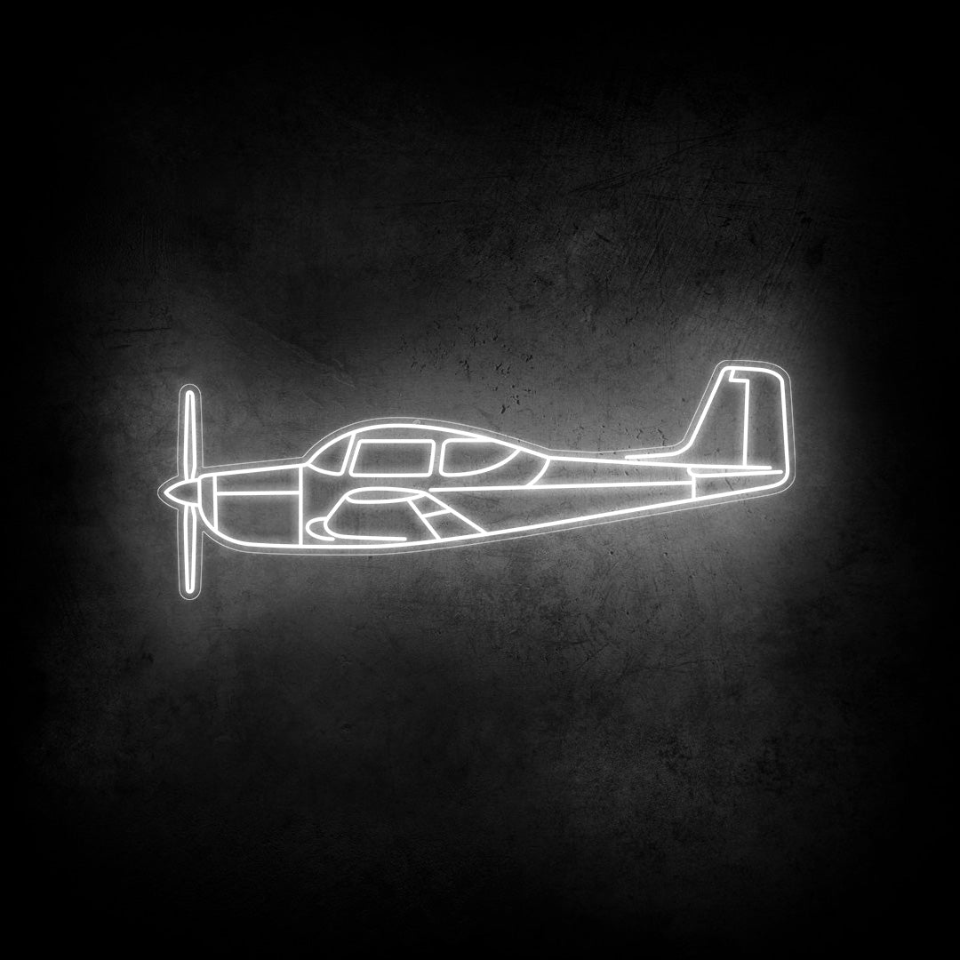 200D 1966 Neon Silhouette