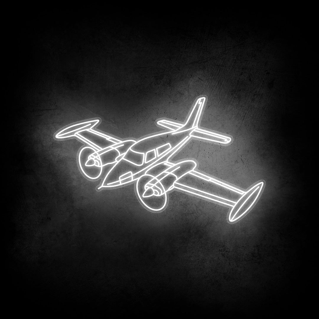 310K 1966 Angle Neon Silhouette
