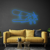Model 75 Angle Neon Silhouette