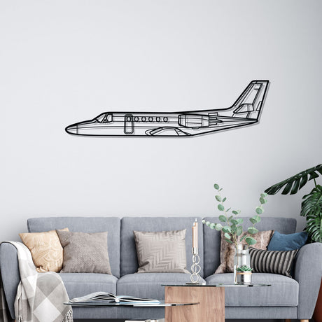 Citation II Silhouette Metal Wall Art